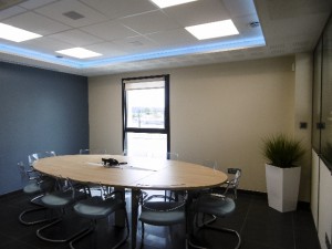 Décoration de l’Entreprise Sanibat 60 : L'accueil