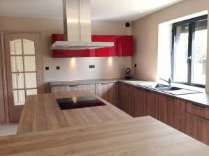 Conception décoration et suivi de chantier d'une cuisine entre Senlis et Crépy en valois