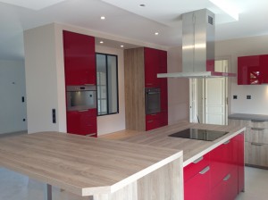 Conception décoration et suivi de chantier d'une cuisine entre Senlis et Crépy en valois