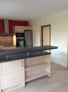 Travaux de  rénovation et décoration d'un espace ouvert sur Crépy en Valois