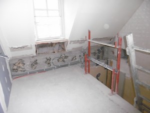 Travaux de rénovation dans une maison sur SENLIS