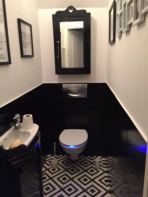 Relooking d'un WC sur Senlis