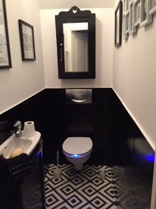 Relooking d'un WC sur Senlis
