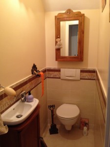 Relooking d'un WC sur Senlis