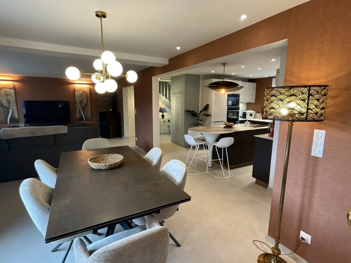 Rénovation complète du séjour sur Fleurines