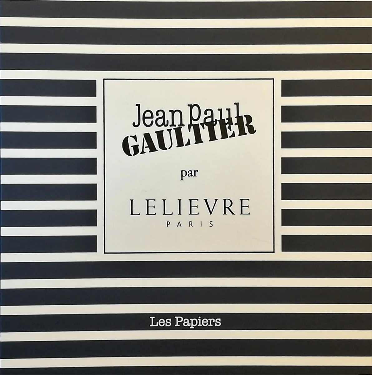 Les Papiers - Jean Paul Gaultier par Lelièvre Paris
