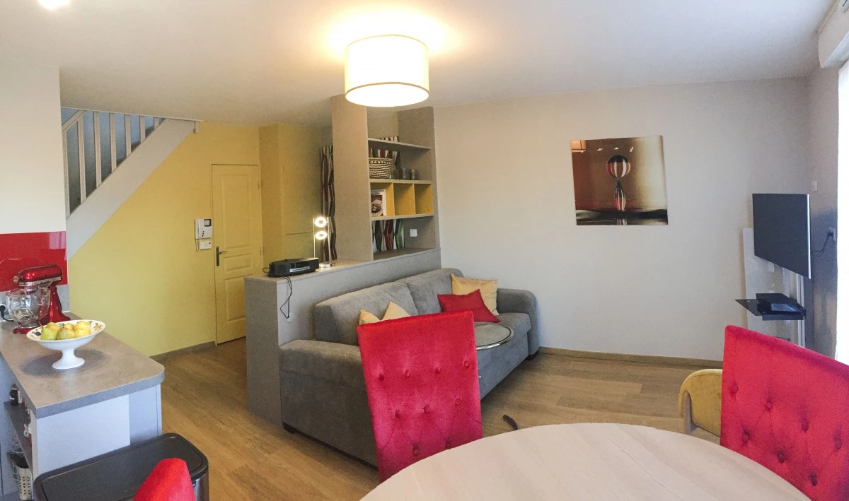 Styliser un Salon et Conception d'une Cuisine sur Crépy-en-Valois