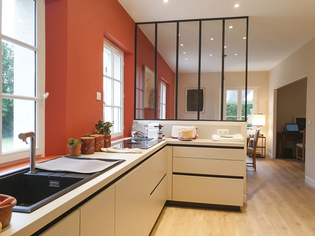 Rénovation et Décoration d'une cuisine sur Senlis