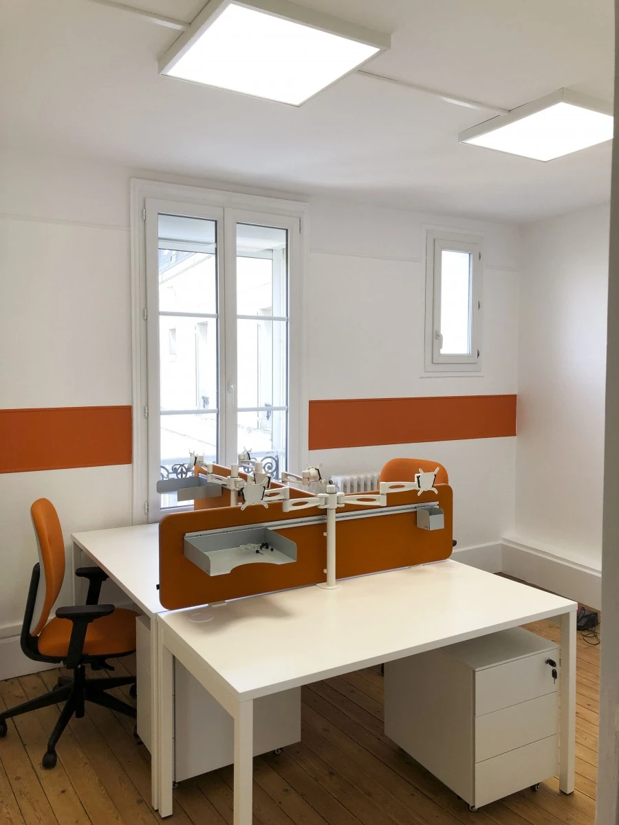 Décoration et Agencement de bureaux  pour un Cabinet d‘Expertise Comptable  - Espaces de Travail -