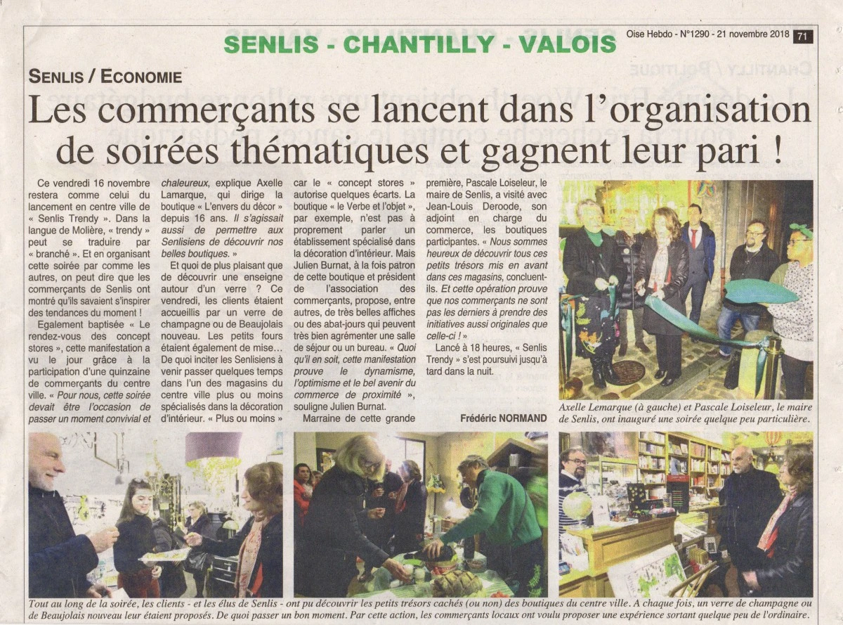 Sud'Oise Hebdo - Senlis Trendy