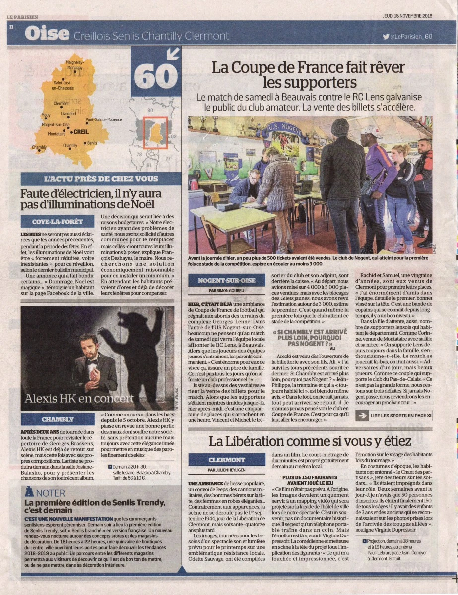 Le Parisien - Senlis Trendy