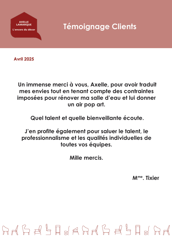Témoignage Mme. Tixier