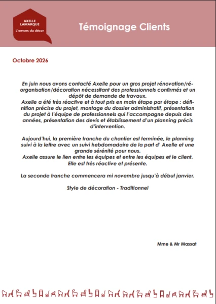 Accompagnement pour une DP