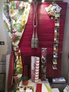 Ambiance Rouge et Florale