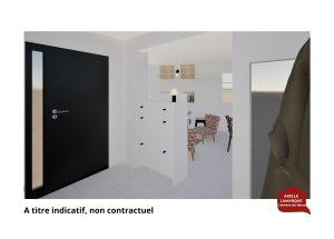 Réaménagement et décoration de l'entrée d'une maison