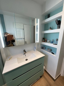 Rénovation d'une salle de bain sur Senlis