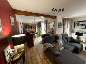 Rénovation d’un salon sur Fleurines