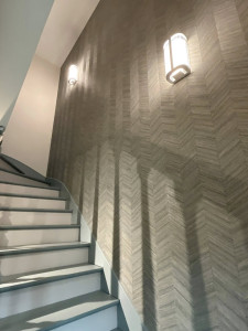 Rénovation d’une entrée et d’une montée d’escalier sur Fleurines