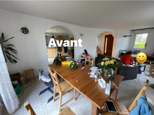 Rénovation d'un séjour sur Fleurines