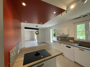Rénovation d'une cuisine sur mesure sur Fleurines