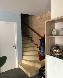 Rénovation d’une Entrée, Montée d’escalier et Palier dans le 77
