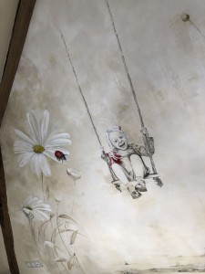 Création d'un décor pour une salle de jeux sur Clermont