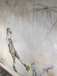 Création d'un décor pour une salle de jeux sur Clermont