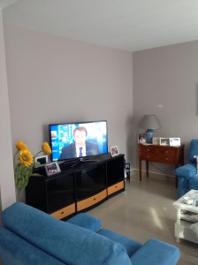 Création d'un meuble sur mesure dans un salon sur Senlis