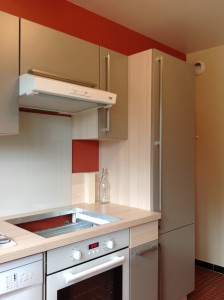 Conception d'une cuisine et Remise aux normes électriques dans un appartement sur Senlis