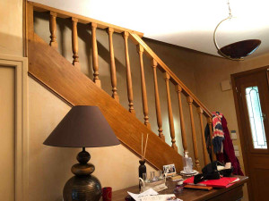 Rénovation d’une entrée et d’une montée d’escalier sur Fleurines