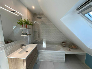 Rénovation d'une salle de bain sur Fleurines