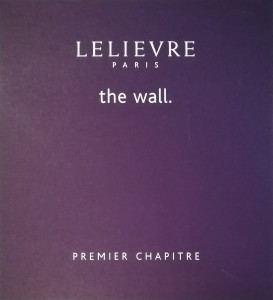 Premier Chapitre - Lelièvre Paris