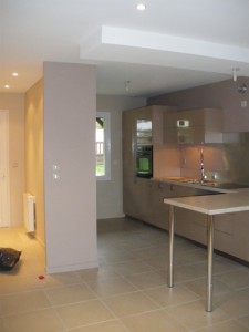 Aménagement Intérieur - Entrée, Cuisine, Salon