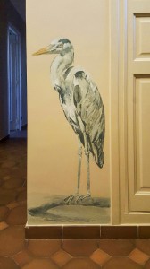 Décoration d'une entrée sur Orry-la-Ville