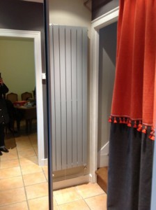 Relooking d'une entrée avec escalier