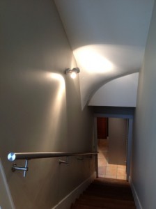 Relooking d'une entrée avec escalier