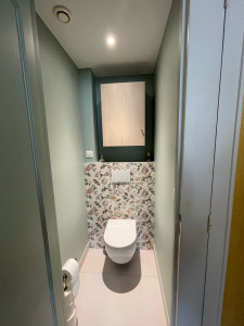Rénovation d’un toilette sur Senlis