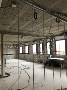 Conception et  création d’un Patio au  cœur d’une entreprise sur Compiègne