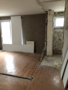 Travaux de rénovation et de mise aux normes dans un appartement sur Chantilly