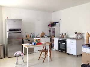Conception d'une cuisine dans un espace ouvert sur séjour près de Senlis