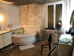 Rénovation complète d'une salle de bain et mise en sécurité sur Lamorlaye