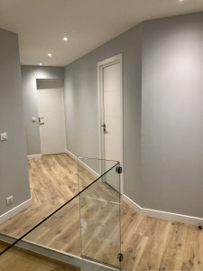 Rénovation d’une Entrée, Montée d’escalier et Palier dans le 77