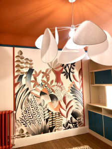 Décoration et mise en couleurs d’un Salon à Senlis