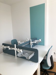 Décoration et Agencement de bureaux  pour un Cabinet d‘Expertise Comptable  - Espaces de Travail -