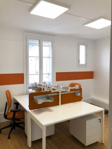 Décoration et Agencement de bureaux  pour un Cabinet d‘Expertise Comptable  - Espaces de Travail -