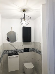 Décoration et Agencement de bureaux  pour un Cabinet d‘Expertise Comptable  - WC -