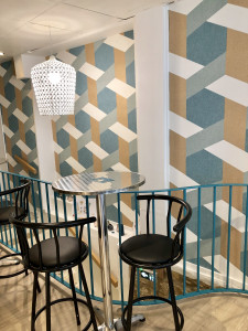 Décoration du restaurant Japonais AOI sur Senlis