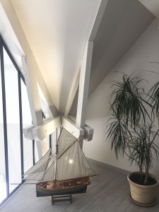 Décoration d’un palier sur Senlis