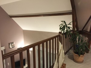 Décoration d’un palier sur Senlis