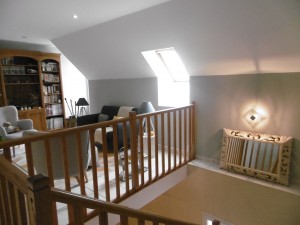 Décoration d’une entrée et d’une mezzanine sur Senlis